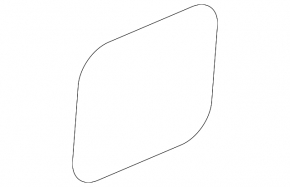 Subaru Crosstrek 18-23 Rear Bumper Tow Hook Cap