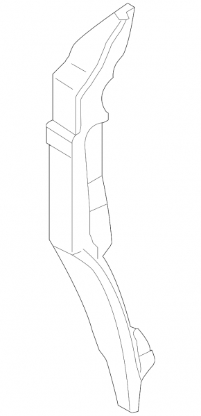 Wing seal door-wing left Nissan Murano z50 03-08