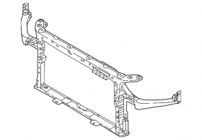 TV panel radiator Hyundai Ioniq 17-22