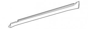 Left threshold Lexus LS460 LS600h 07-09