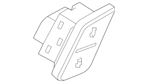 Central lock button front right Audi Q5 80A 18-24