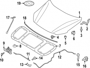Hyundai Ioniq 5 22-24 Hood Insulation