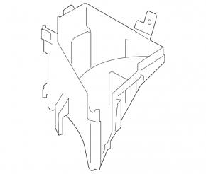 Subaru B9 Tribeca underhood fuse box housing