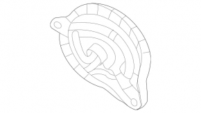 Front panel speaker lower right Mercedes W167 GLE 350 450 20-23 Burmester