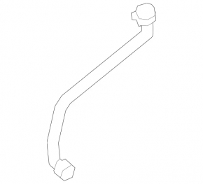 Right cooling hose for Mercedes A-class V177 19-22 M260