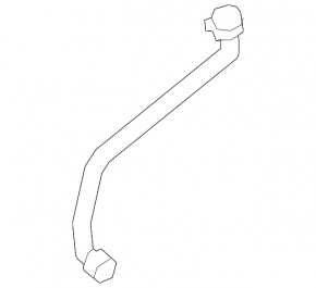 Right cooling hose for Mercedes A-class V177 19-22 M260