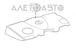 Toyota Camry v70 18-18 FWD Engine Cover