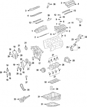 Oil pressure regulator Chevrolet Camaro 16-21 3.6 chip defect