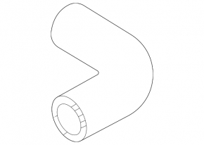 Lower cooling hose for Nissan Rogue 21-21 2.5 type 2