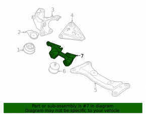 Gearbox bracket BMW 3 E90 E92 07-12 3.0L, 2006-08, with si, auto trans, 2.0L, without awd, 2.0L with turbo, Coupe & convertible, 300 hp, rwd, auto trans, 3.0L, 2006-08, all, Without twin power, auto t
