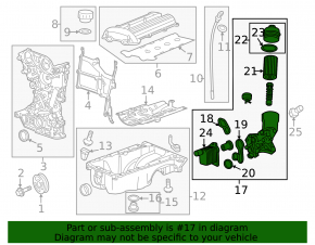 Buick Encore Oil Filter Housing 13-19