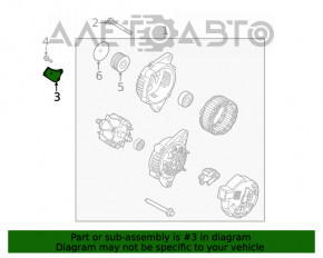 Generator bracket Kia Forte 19-24 2.0