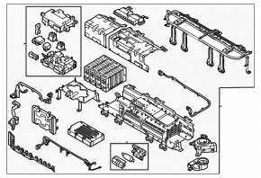 Kia Sportage 23-26 HEV battery assembly