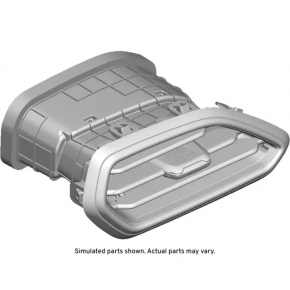 Front panel air duct deflector left Chevrolet Bolt EV 22-23