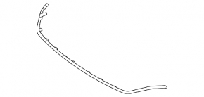 Toyota Crown 23-26 front bumper lower molding