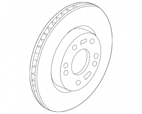 Brake disc rear right Kia Niro 17-22 HEV, PHEV 260mm