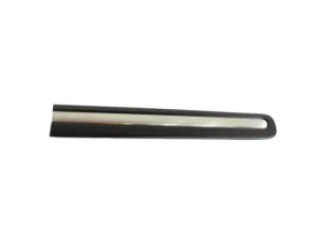 Door trim lower front right Fiat 500L 14-16 with chrome, black
