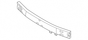 Infiniti QX60 front bumper reinforcement 22-26