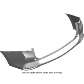 Rear bumper for Chevrolet Equinox 18-24 with parking sensors