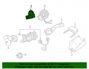 Toyota Venza 21- Steering Angle Sensor
