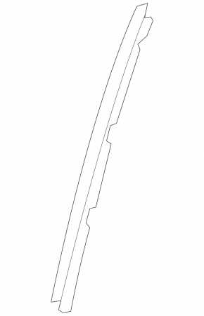 Door trim side rear left Mercedes GLC 16-22 rear