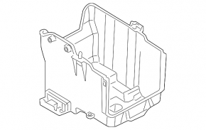 Battery housing assembly Ford Fiesta 11-13