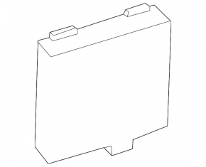 Left blind spot sensor for Ford Fusion mk5 17-20