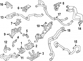 Auxiliary cooling motor Polestar 2 21-