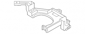Audi E-Tron 19-23 Underhood Fuse Box Bracket