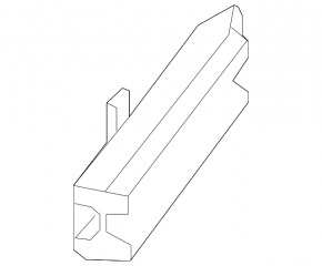 TV bracket-side member right Subaru Impreza 17-23 GK