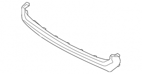 Lower grille molding for Lexus RX350 RX450h 16-19