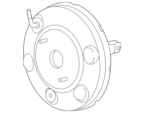 Vacuum booster Kia Soul 14-16