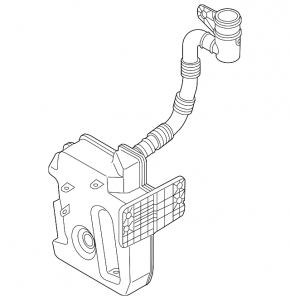 VW Jetta 11-18 USA Windscreen Washer Reservoir Without Sensor
