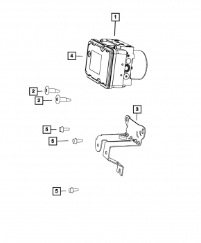 ABS ABS Jeep Cherokee KL 20-23