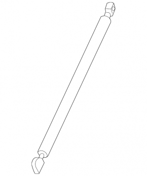 Left tailgate shock absorber for Honda HR-V 16-18