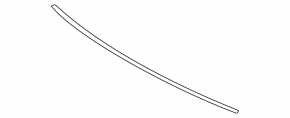 Upper windshield molding for Lexus GX550 24-26