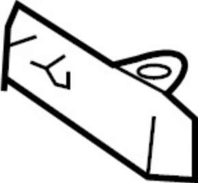 Mudguard threshold rear left Infiniti FX35 FX45 03-08