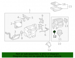 Lexus ES300 ES330 Resistor