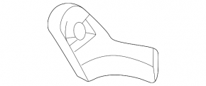 Chevrolet Equinox EV 24-26 interior hood release handle, black
