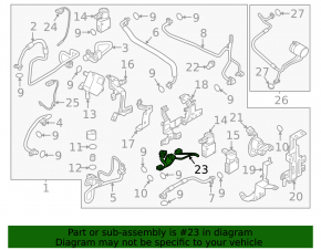 Nissan Ariya 23-25 A/C System Valve Wiring