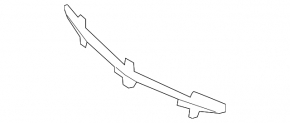 Mercedes W221 front bumper lower grille