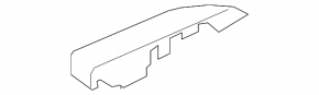 Lincoln MKC 15 Rear Right Window Regulator Trim - Black