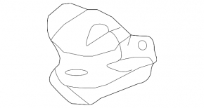 Front subframe burdock left Ford Edge 15-24