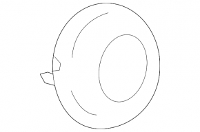 Airbag in steering wheel driver Ford Mustang mk6 15-17 shot