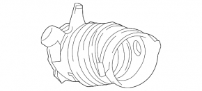 Air duct for Lexus RX450h 16-22 manifold