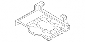 Battery tray Kia Sorento 10-15