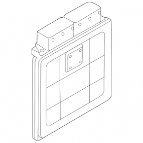 Block ECU engine computer Hyundai Sonata 20-21 2.5 under Start-Stop