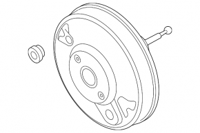 Vacuum booster VW Tiguan 09-17