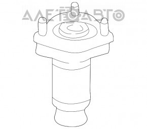 Rear left shock absorber support for Lexus RX300 RX330 RX350 RX400h 04-09