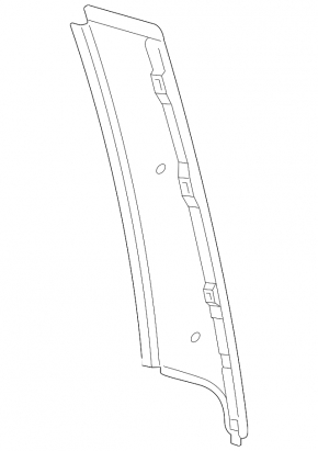 Door trim side rear left VW Golf 15-21 5d